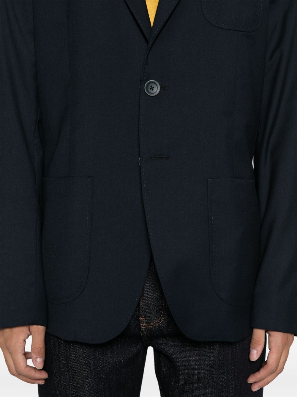 single-breasted blazer - 5