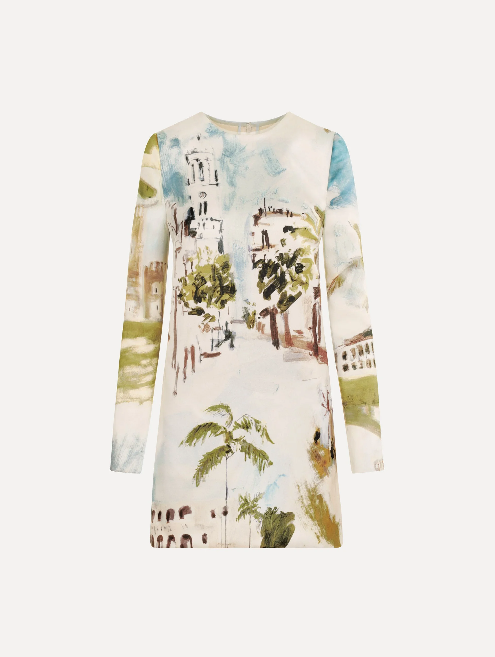 DOMINICAN LANDSCAPE SHIFT DRESS - 1