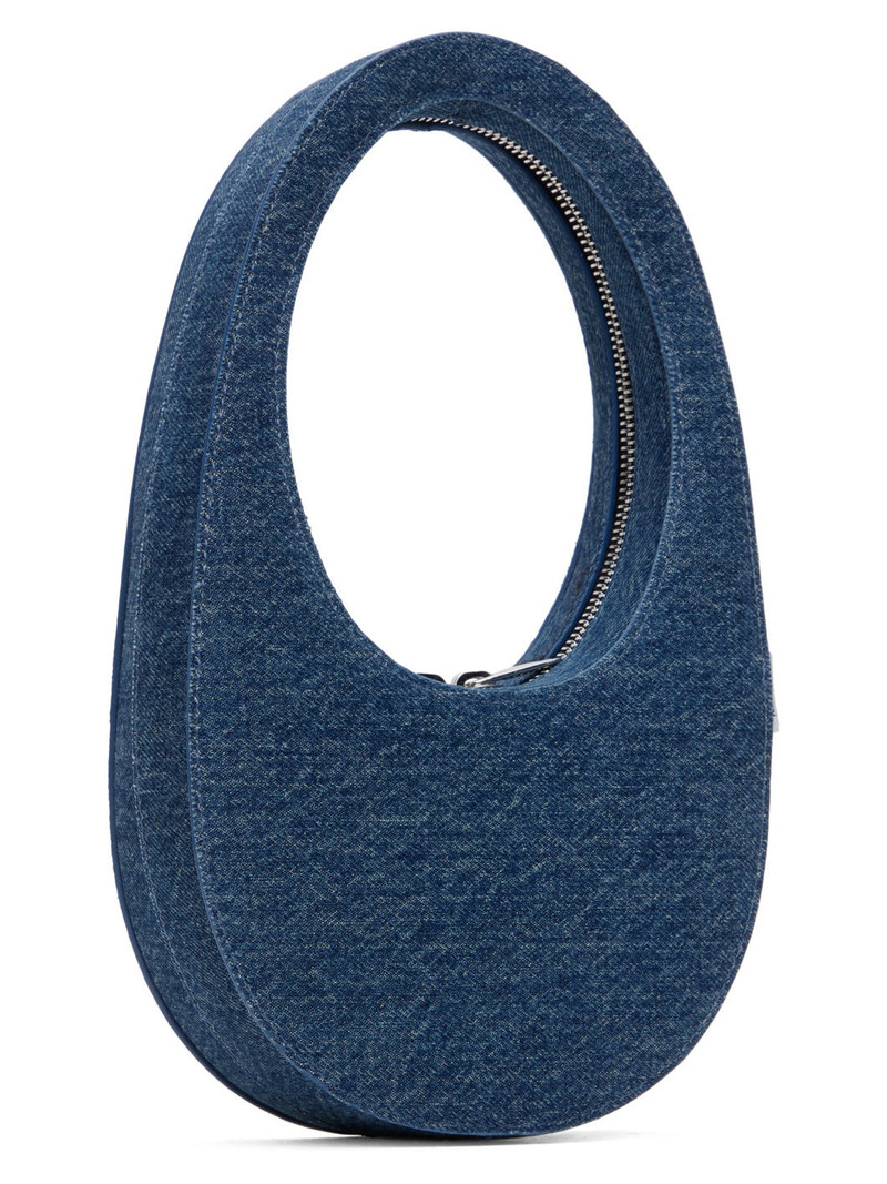 Blue Denim Mini Swipe Bag 3