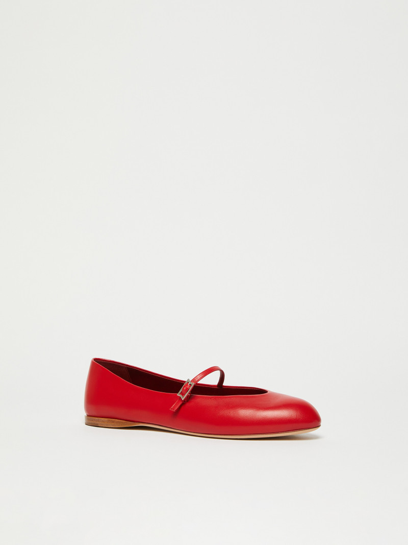 Max Mara MMBALLET Nappa leather ballet flats outlook