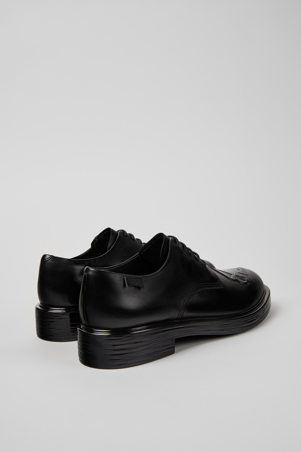 Black Leather Shoes for Men. - 3
