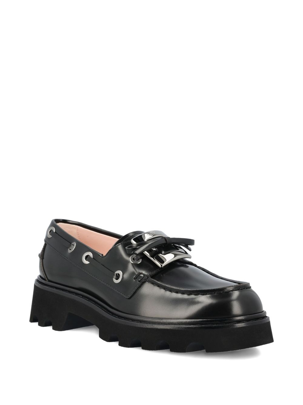 buckle-detail  loafers - 2