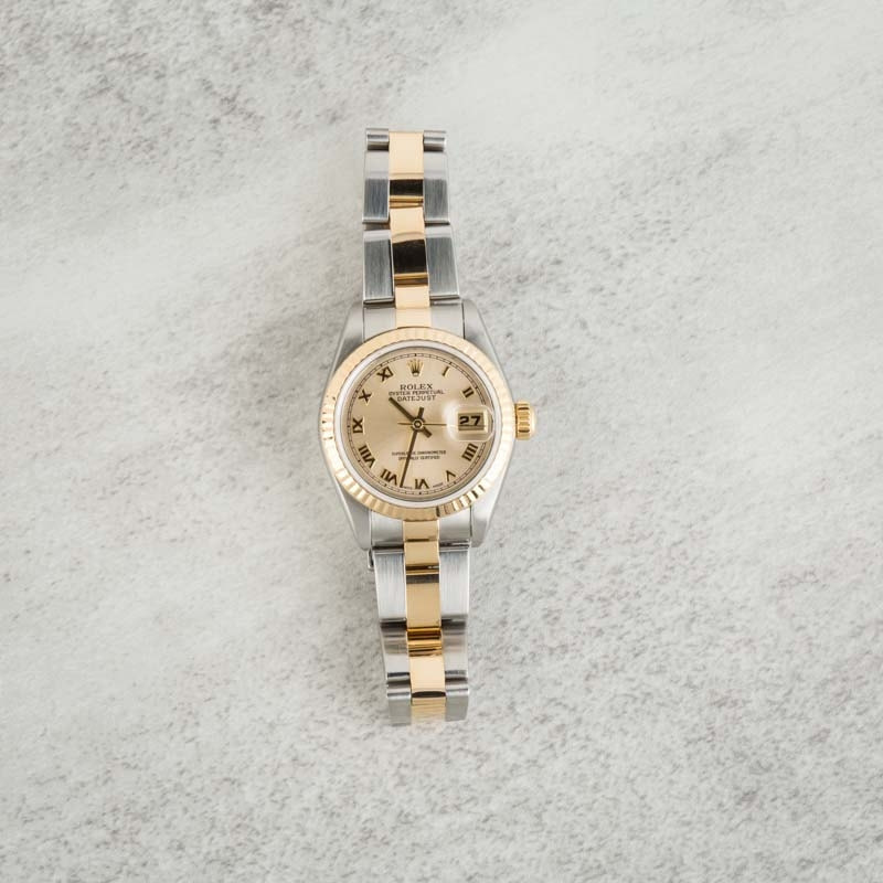 Rolex Ladies Datejust 79173 Champagne - 6