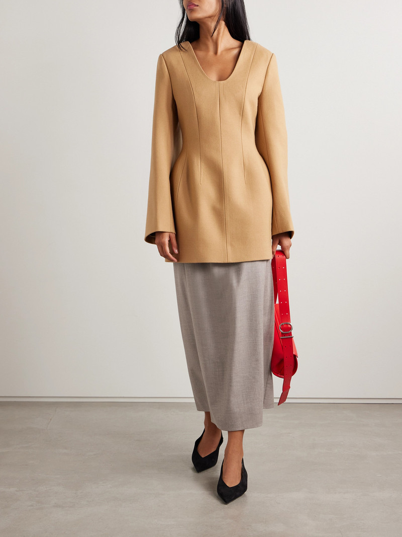 Carven Wool-twill Mini Dress outlook