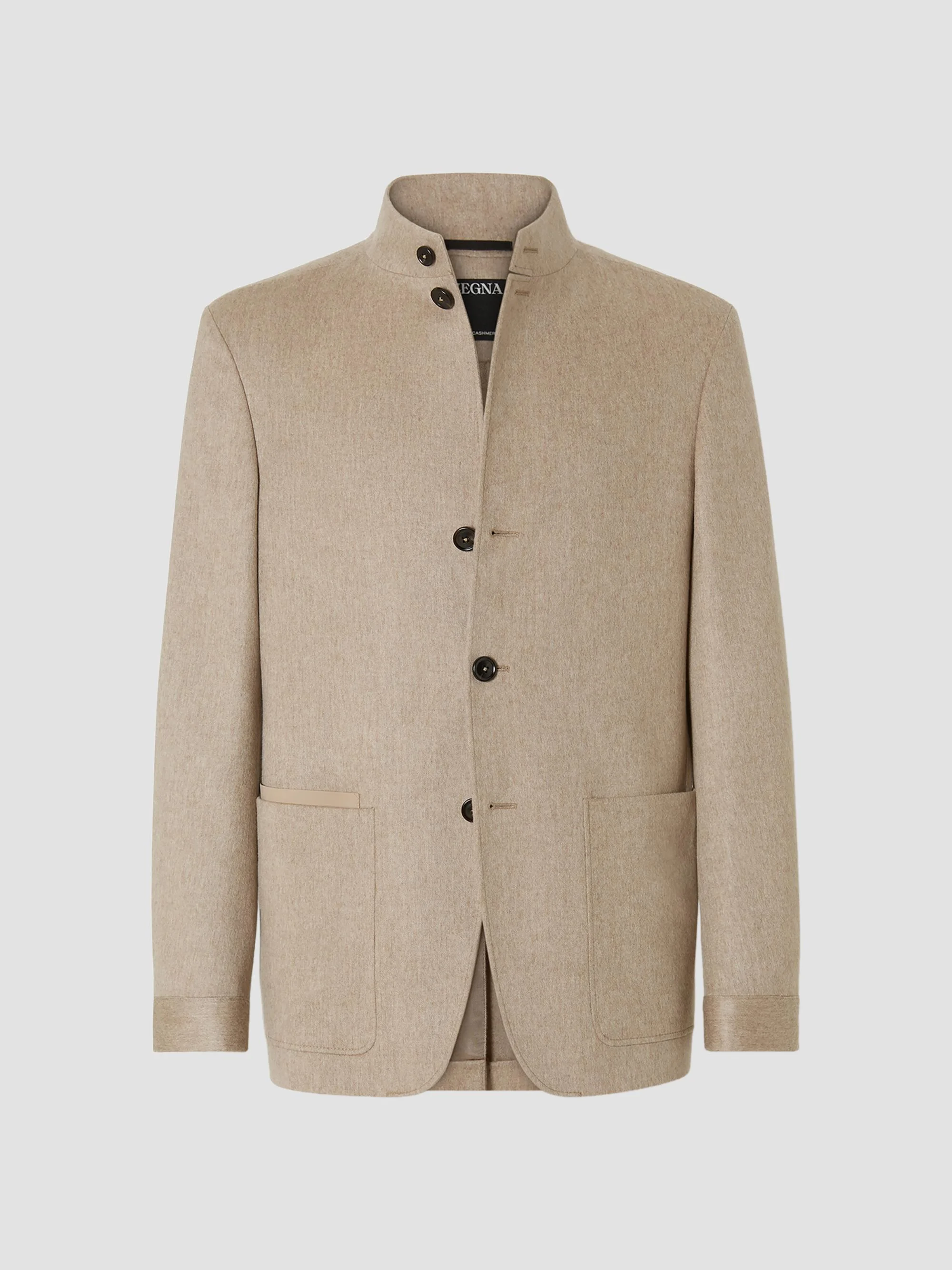 Men's Oasi Cashmere II Conte Jacket - Light Taupe - 1