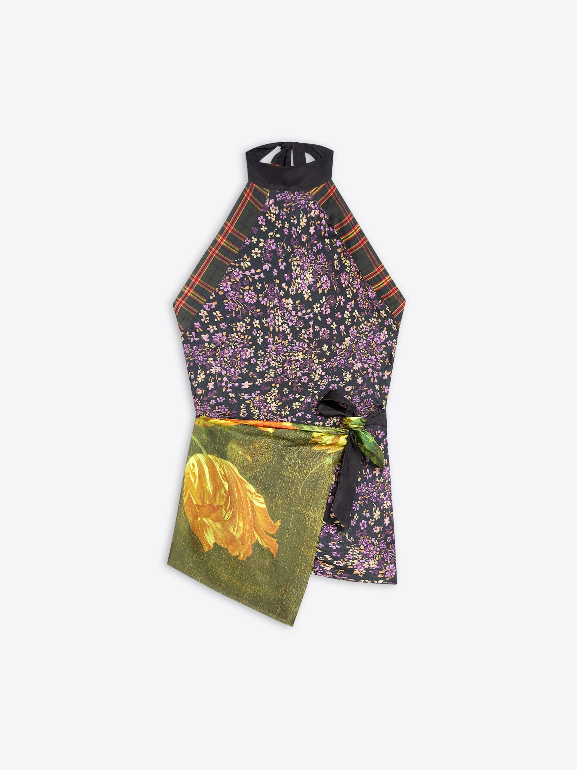 SILK WRAP TOP - 1