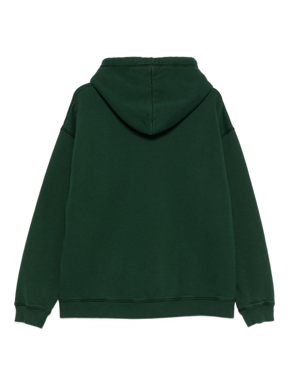 graphic-print cotton hoodie - 2