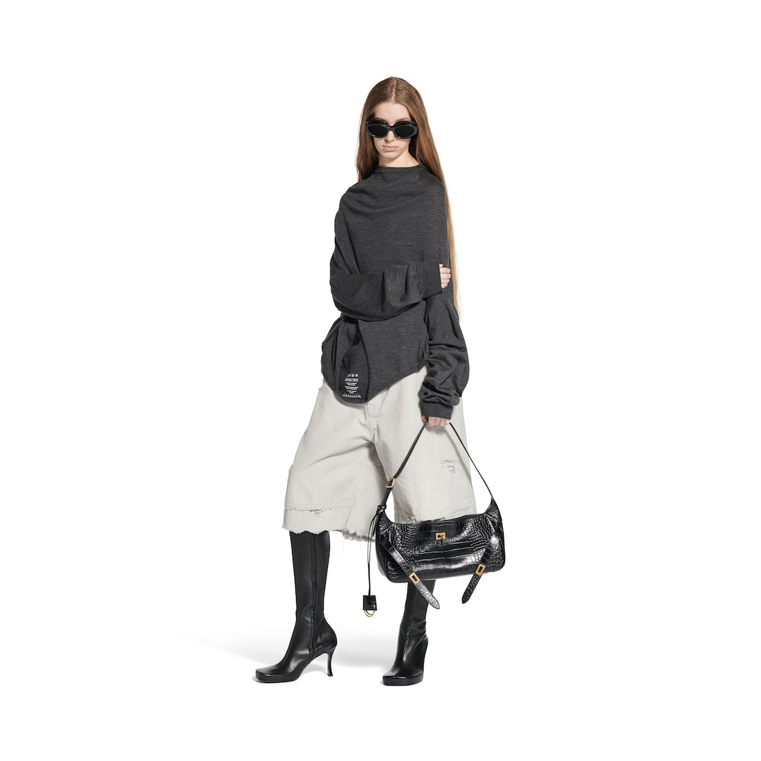 Women's Bel Air Shoulder Bag Small in Black - 6