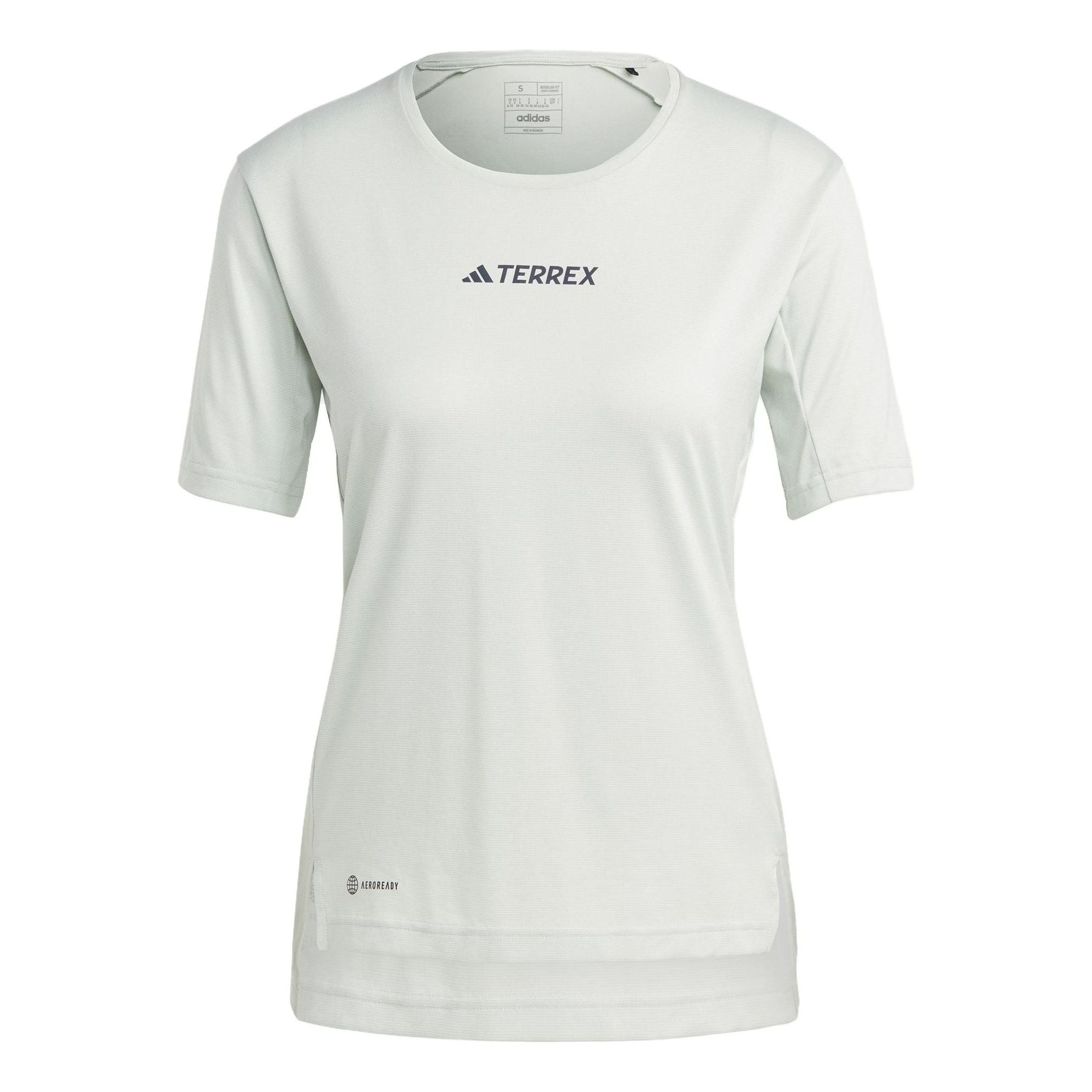 (WMNS) adidas Terrex Multi T-Shirt Asia Sizing 'Teal' HM4042 - 1