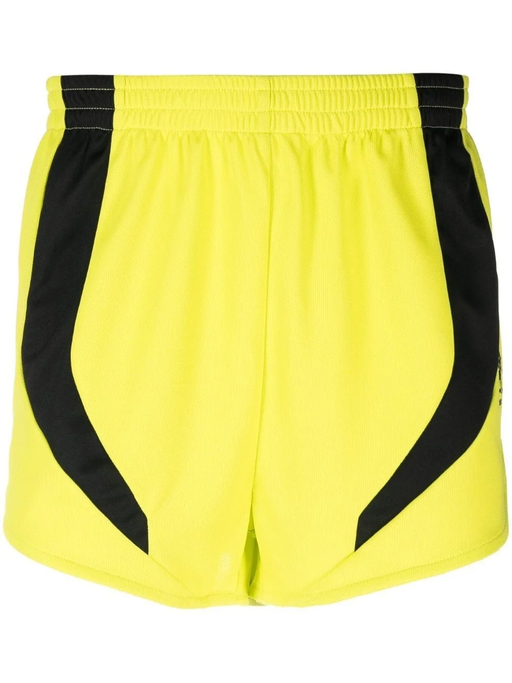 Football contrasting-panels track shorts - 1