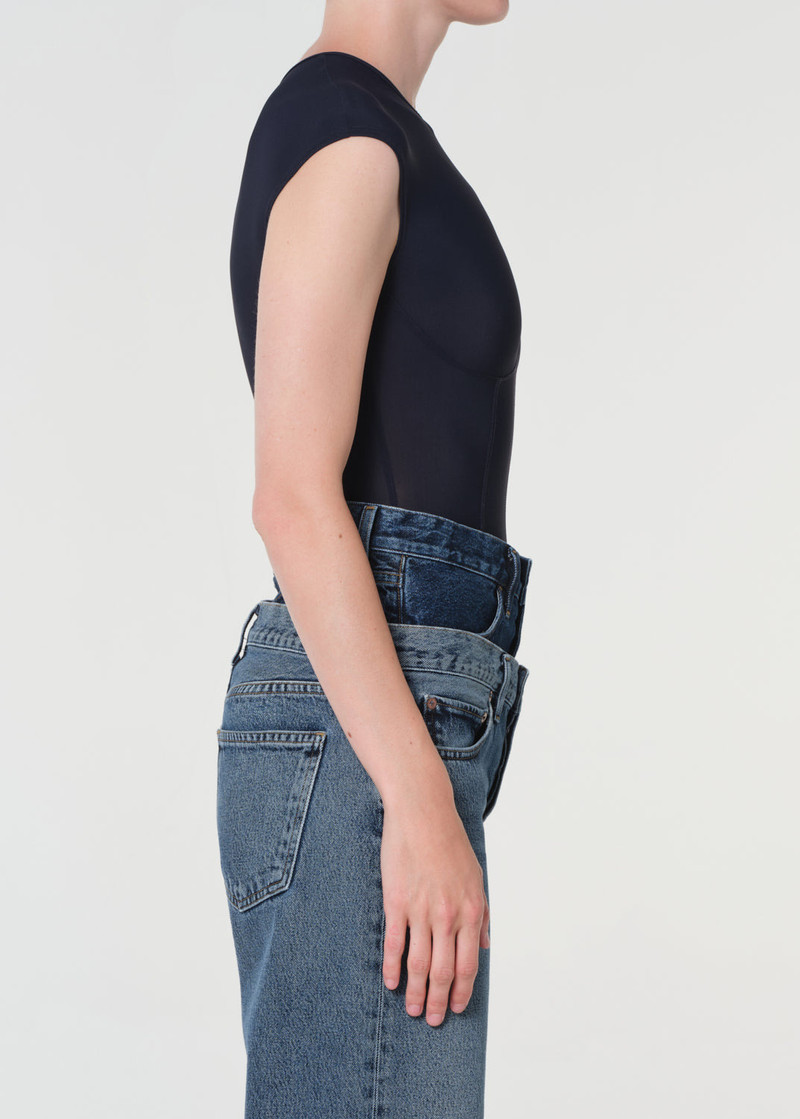 NADIA BODYSUIT IN NAVY 3