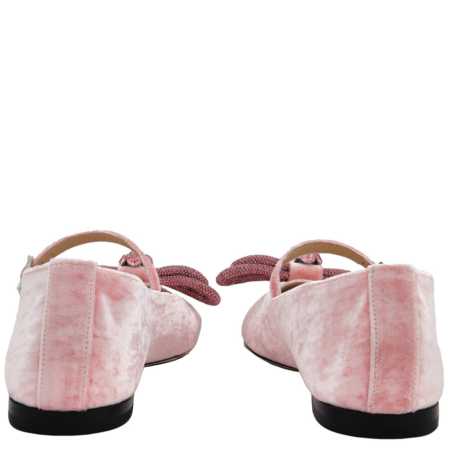 Mach & Mach Bow-Detail Mary Jane Flats - 3