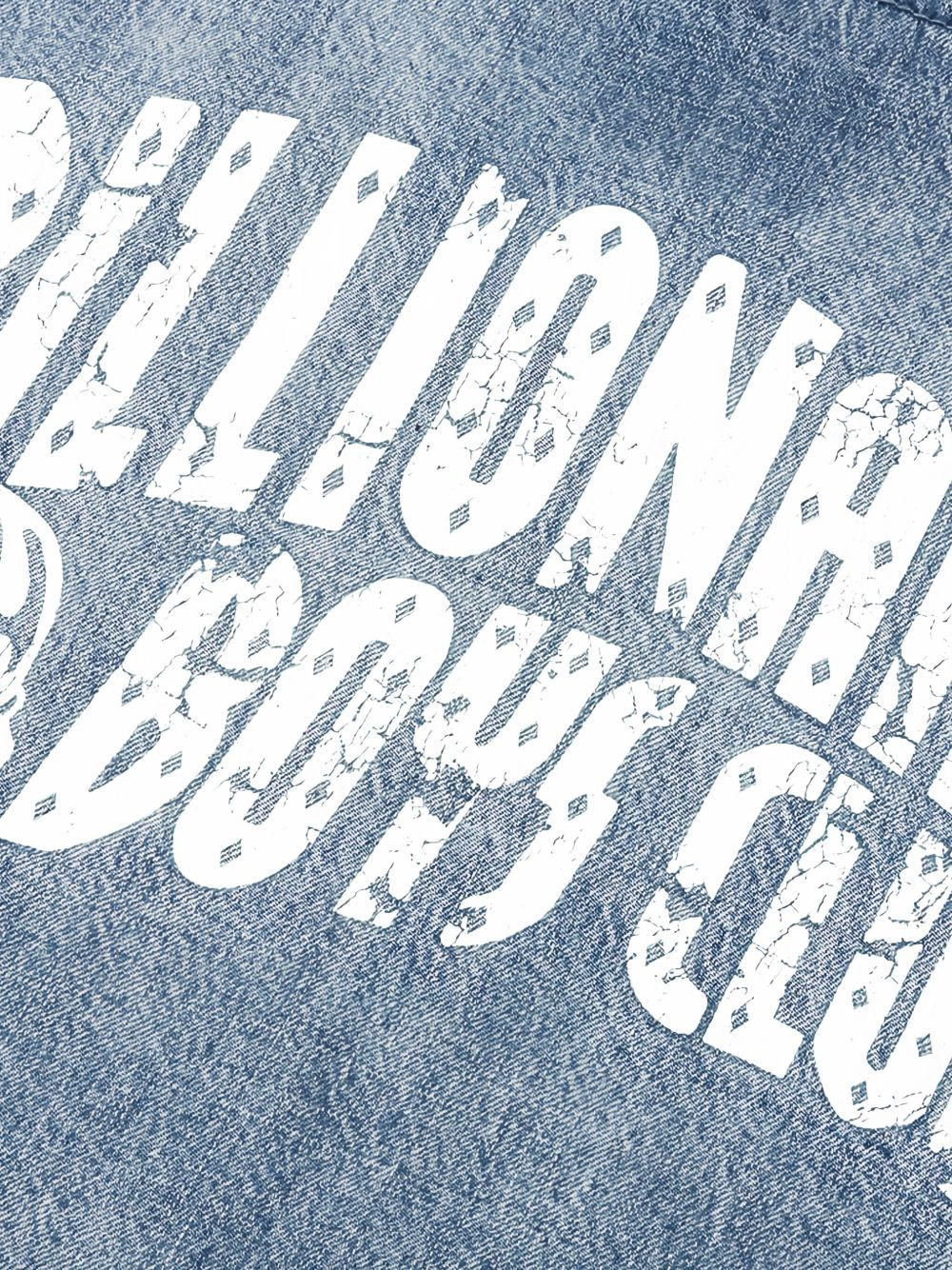 astronaut-logo denim jacket - 3