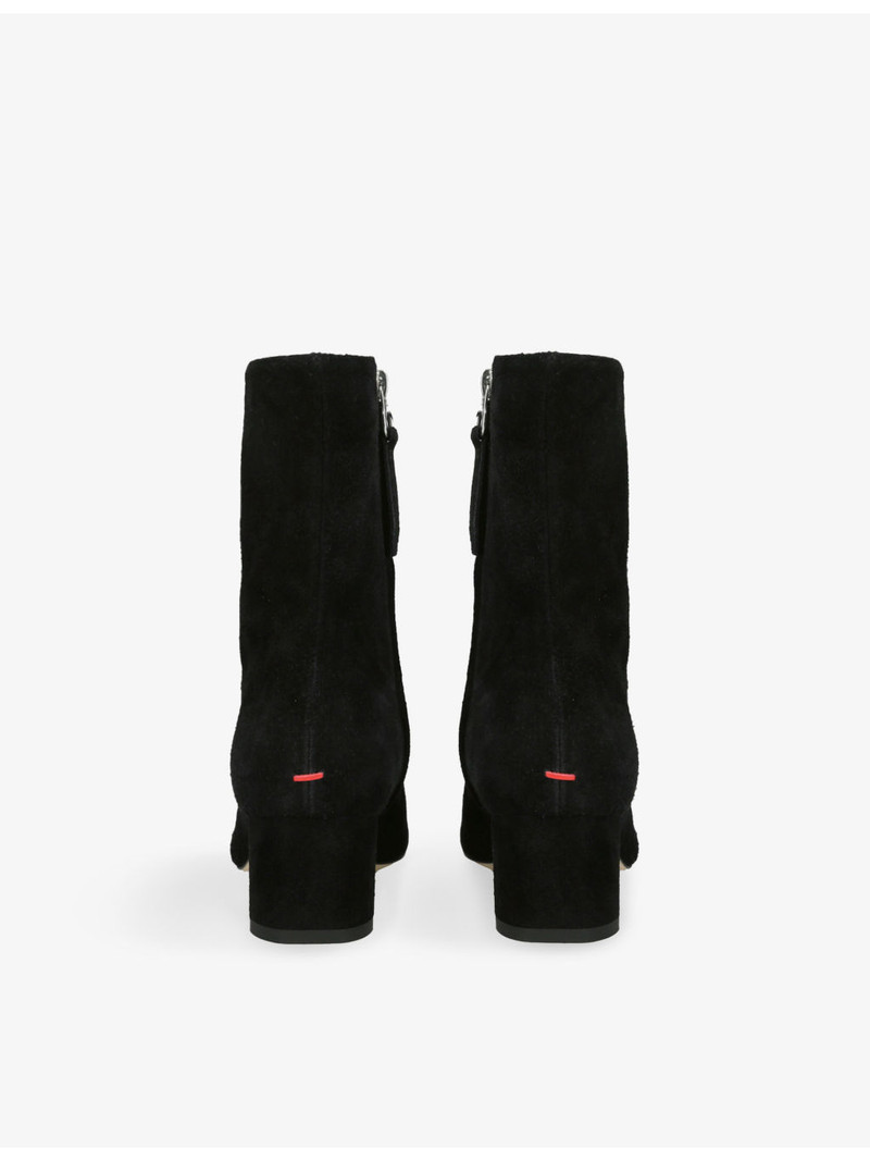 Aeyde Millie Suede Heeled Ankle Boots outlook