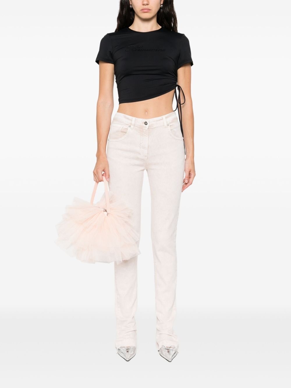 logo-patch jeans - 2
