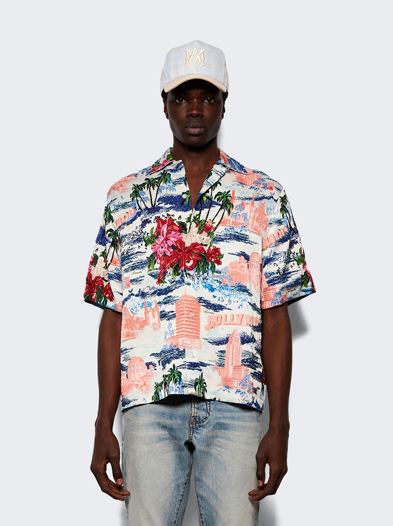 AMIRI Cityscape Embellished Shirt Multicolor outlook