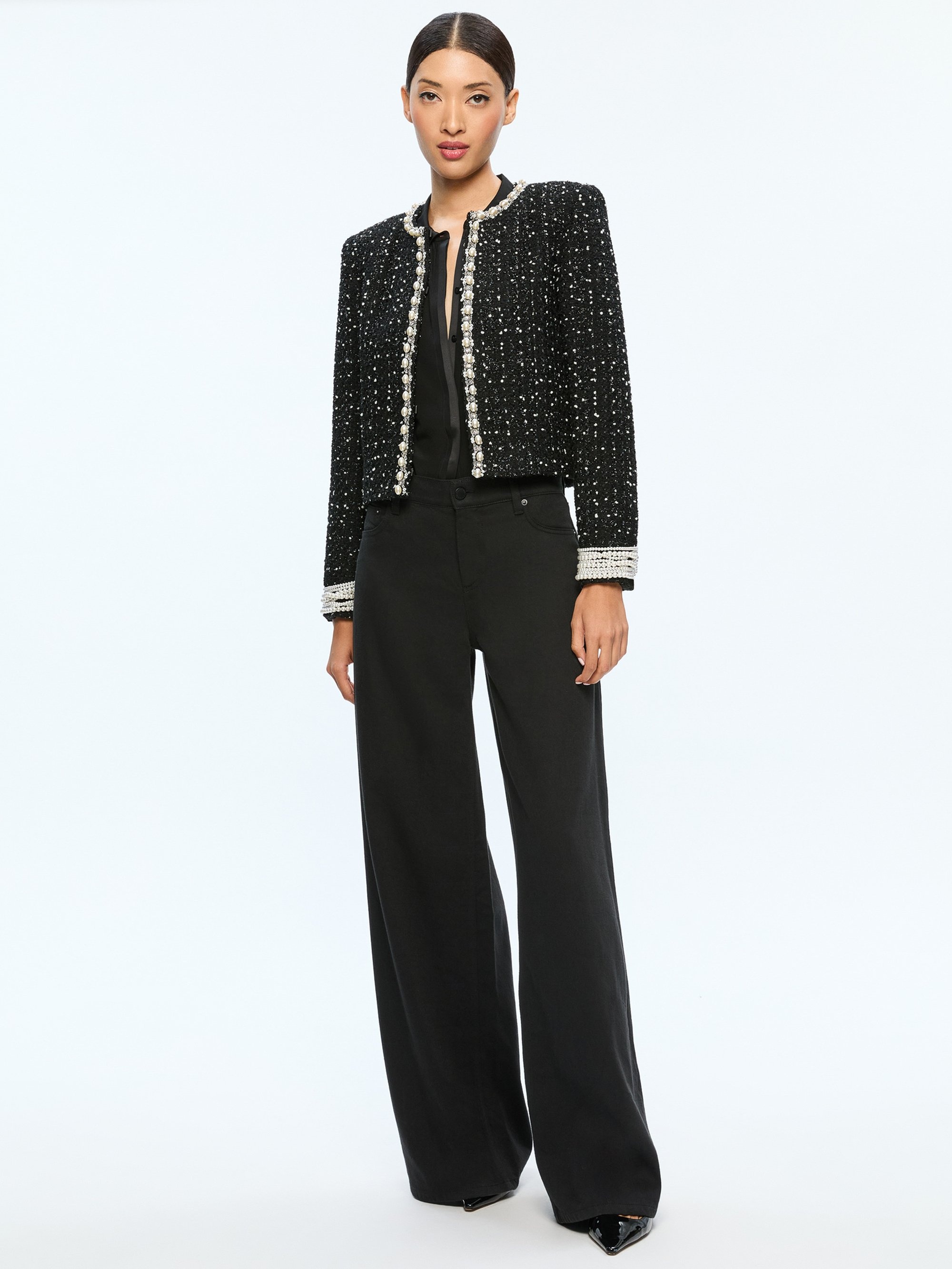DORIAN EMBELLISHED BOXY JACKET - 2