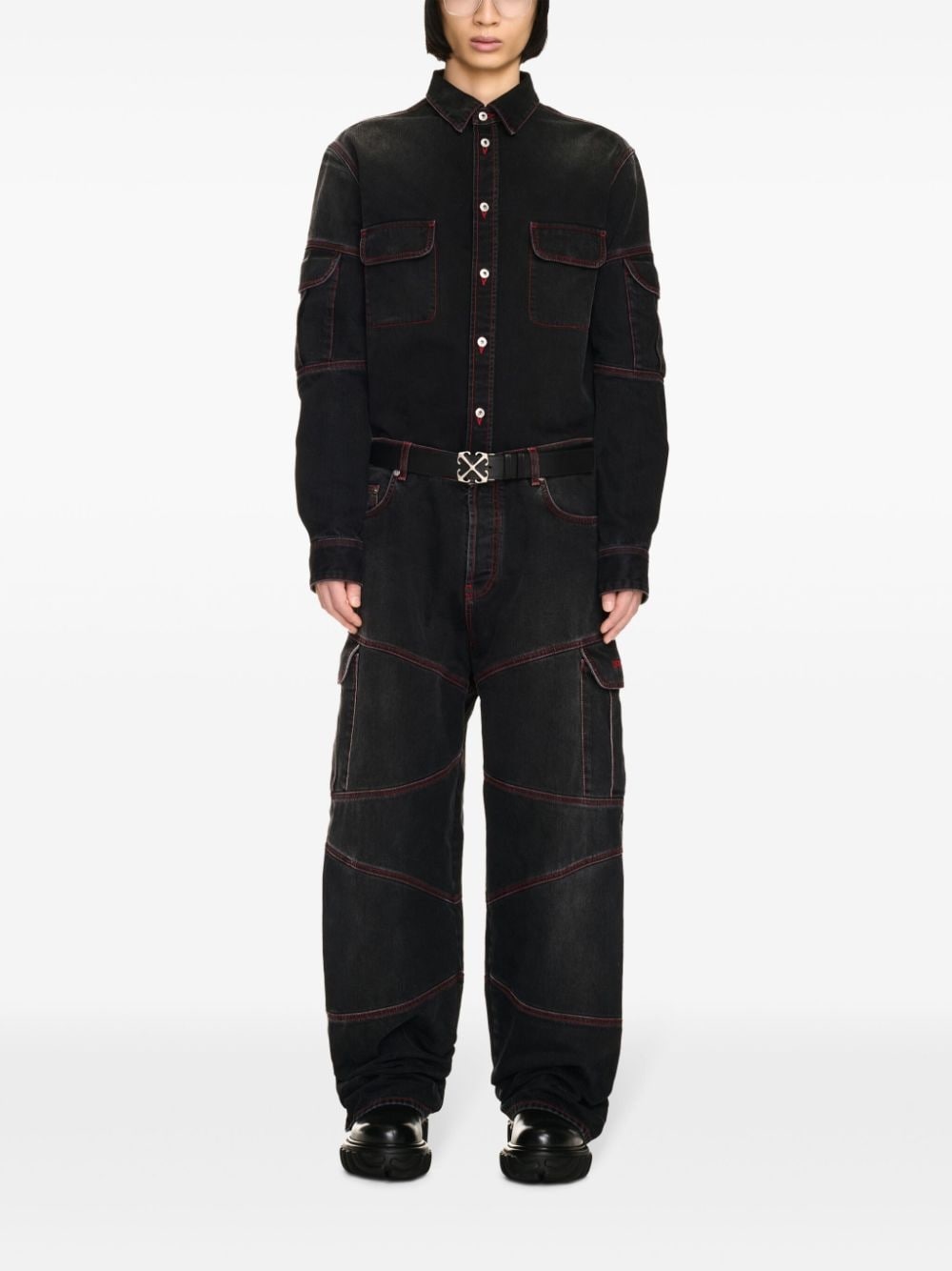 Script Samurai straight jeans - 2