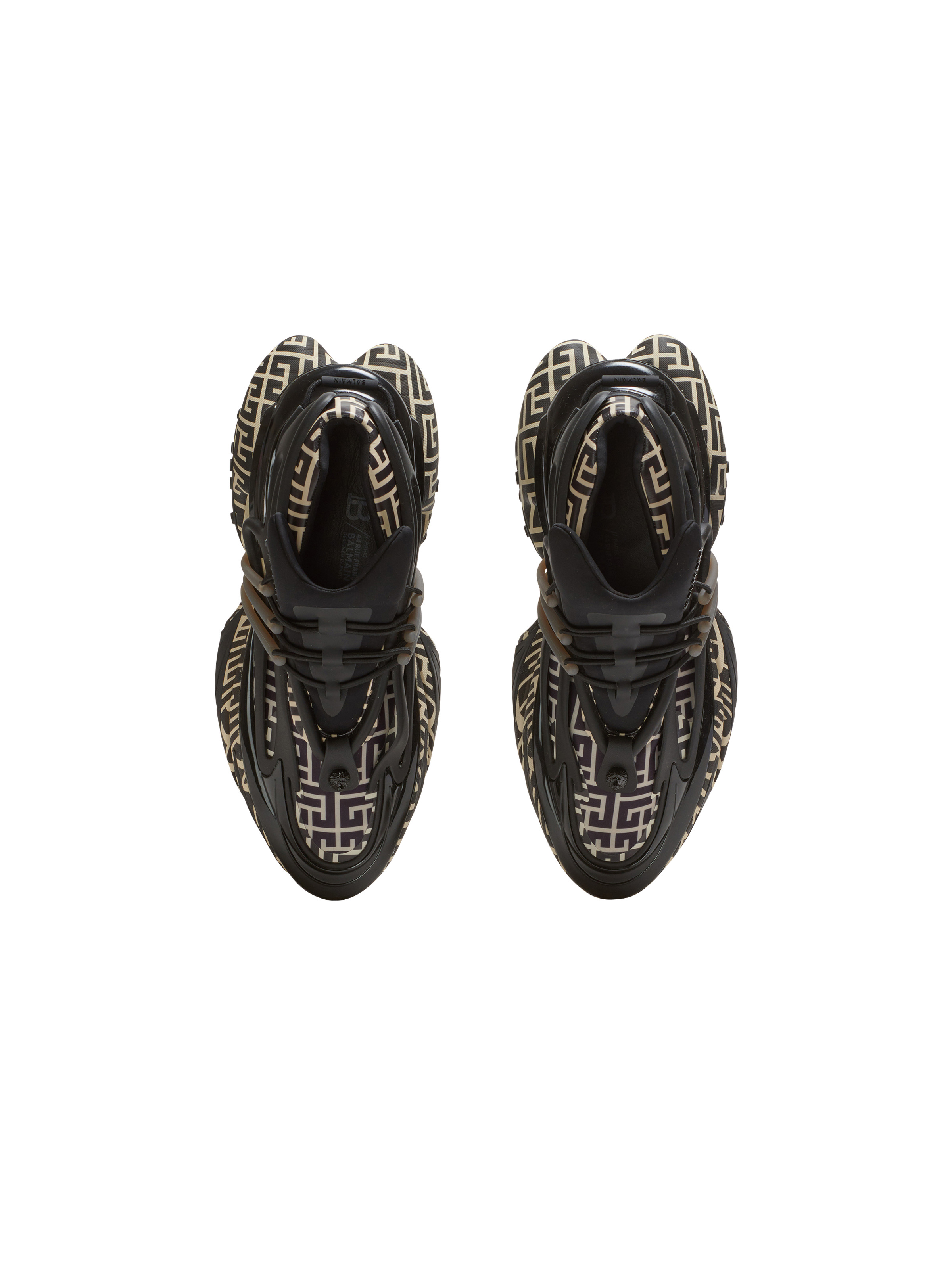 Neoprene and leather Unicorn low-top sneakers - 3