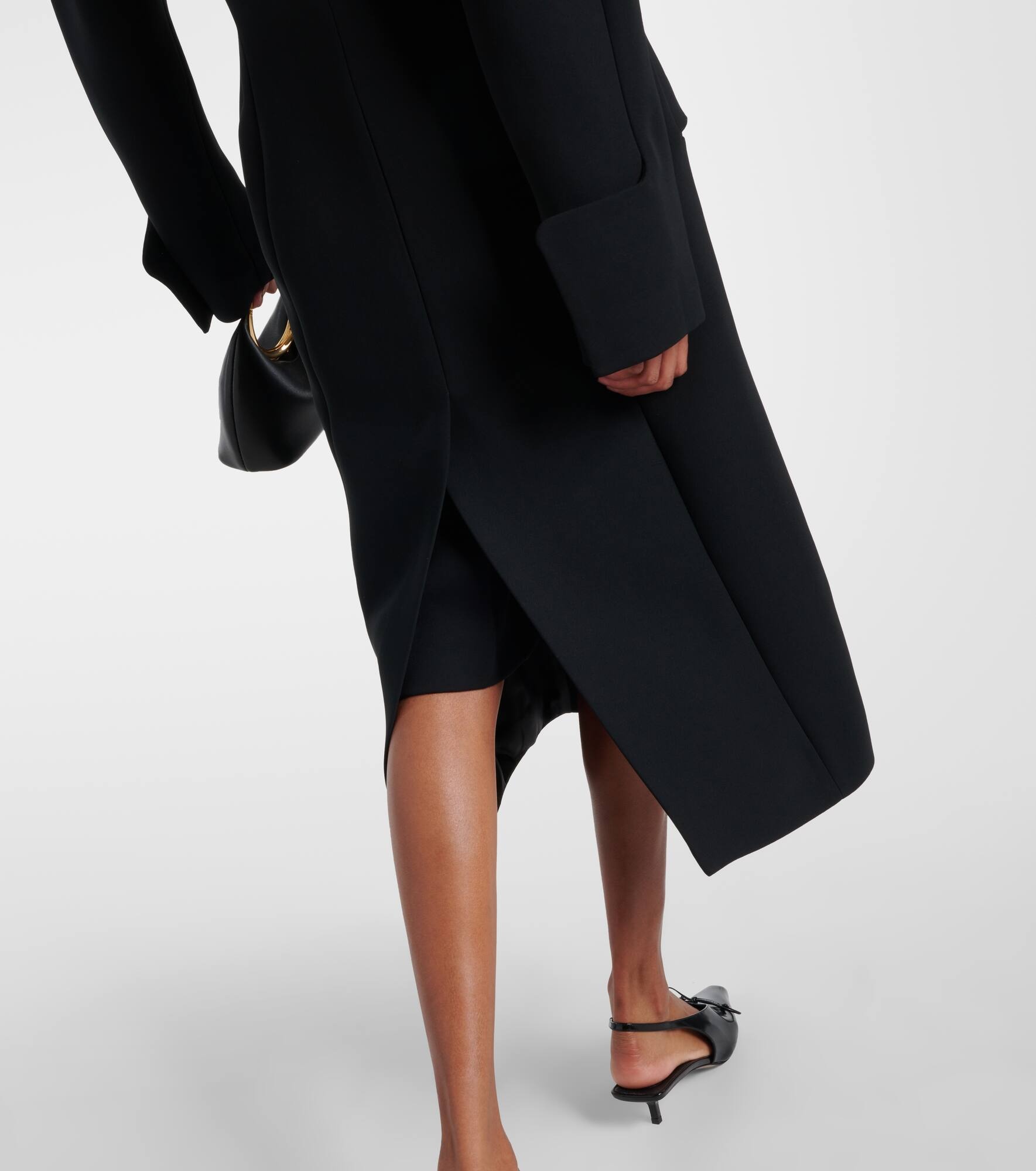 Le Manteau Ovalo single-breasted coat - 6