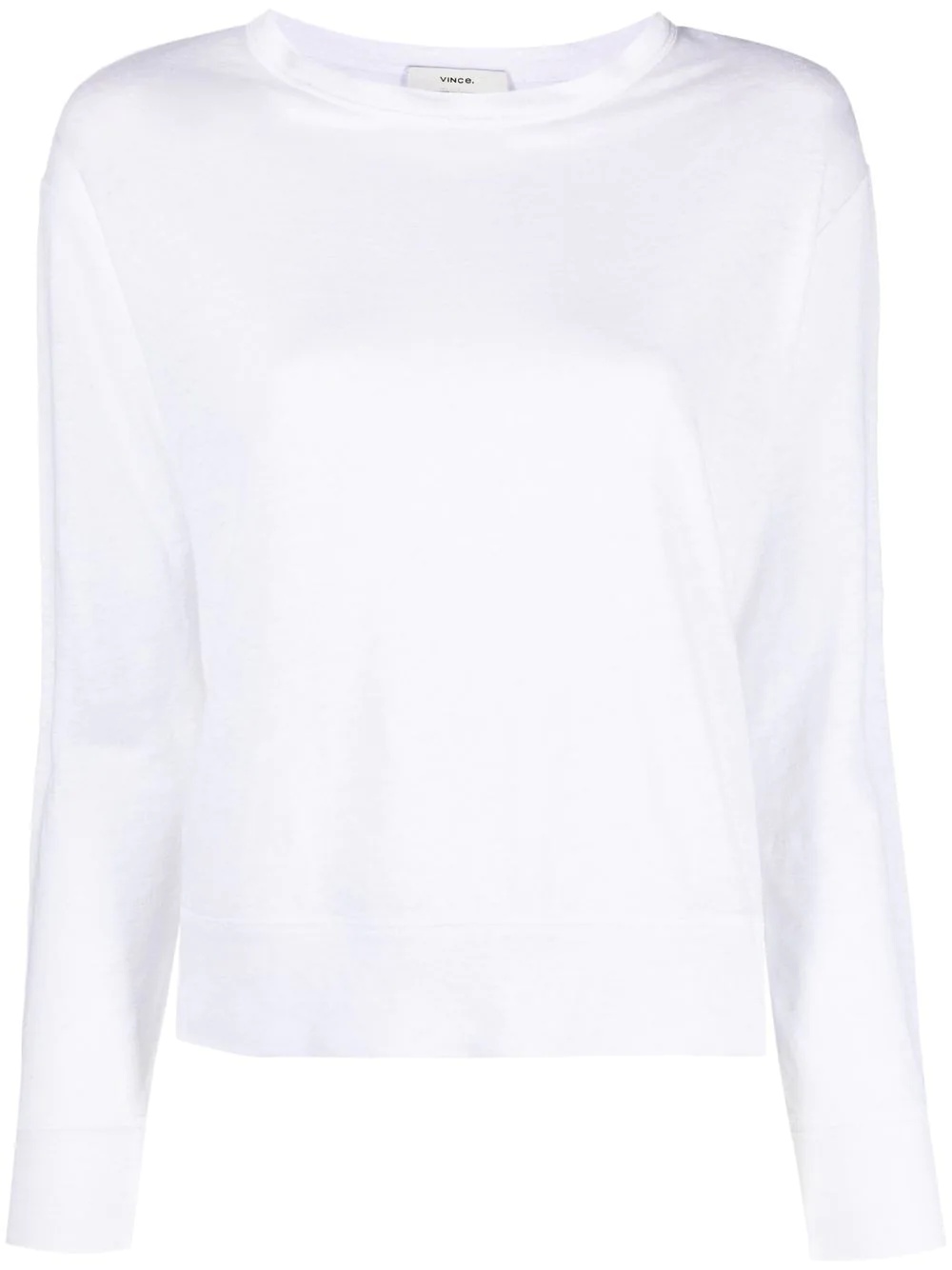 fine-knit long-sleeved T-Shirt - 1