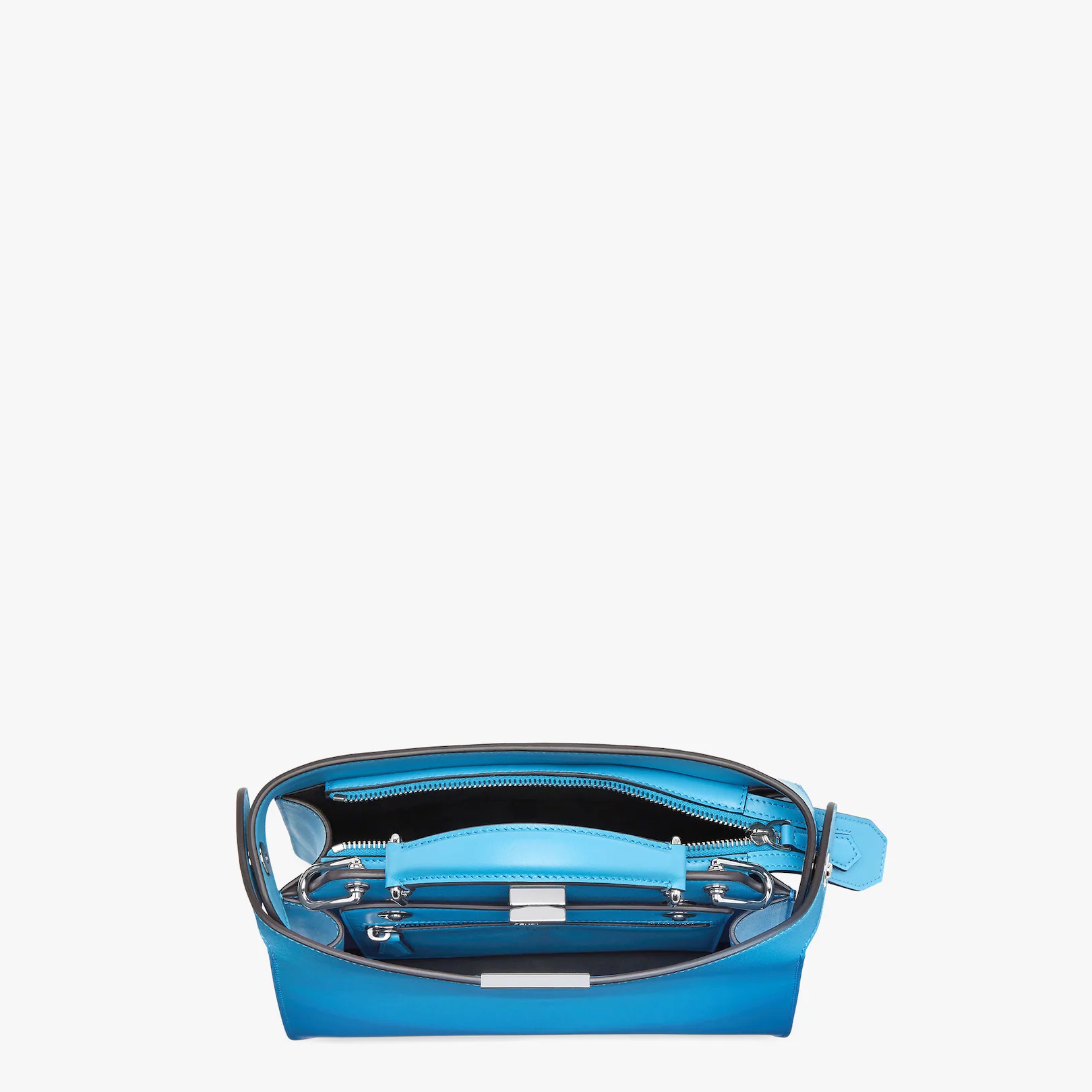 Blue leather bag - 5