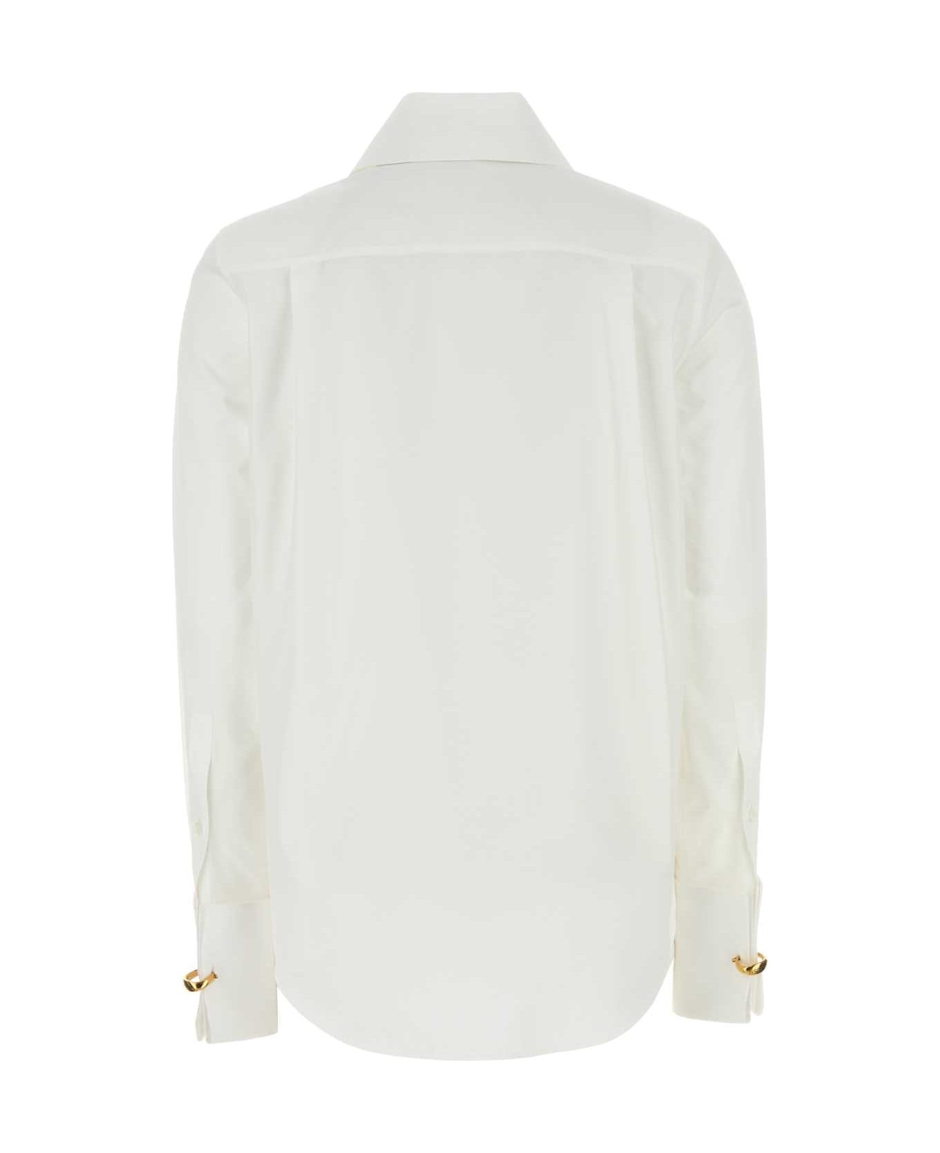 White Poplin Shirt - 2