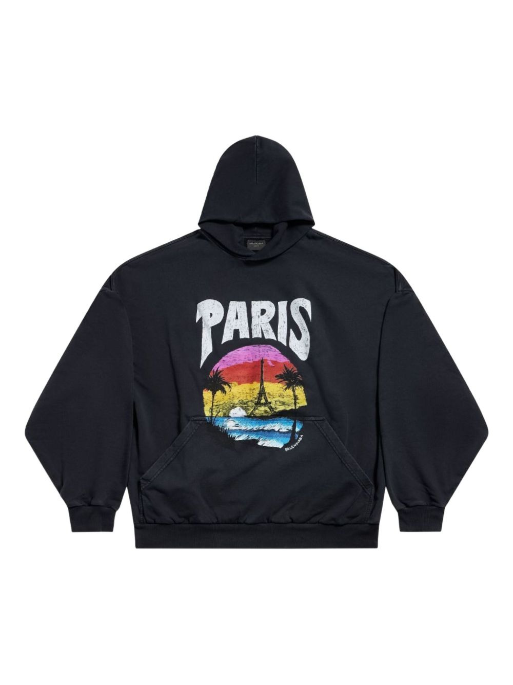 Paris Tropical cotton hoodie - 2