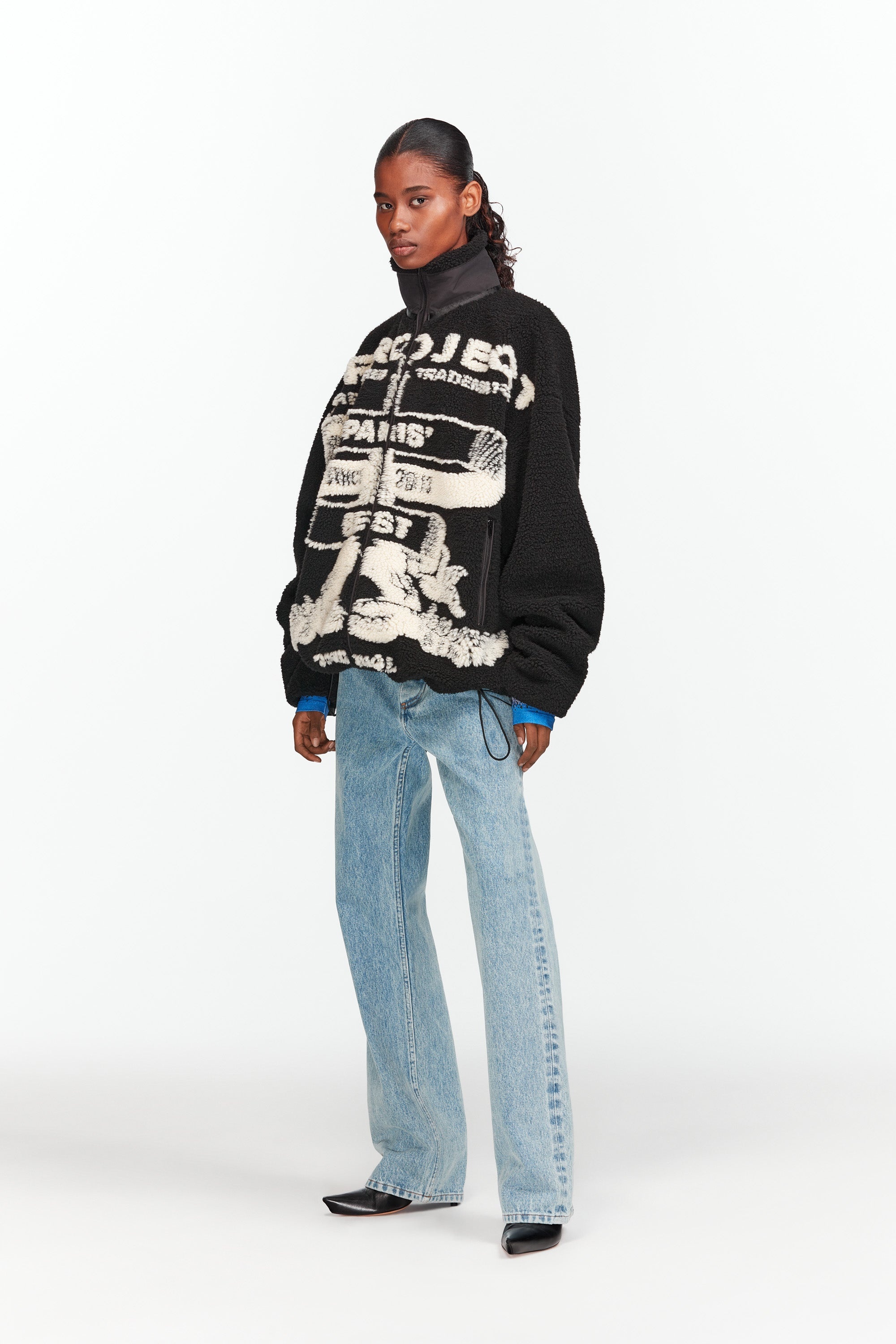 Paris' Best Jacquard Fleece Jacket - 5