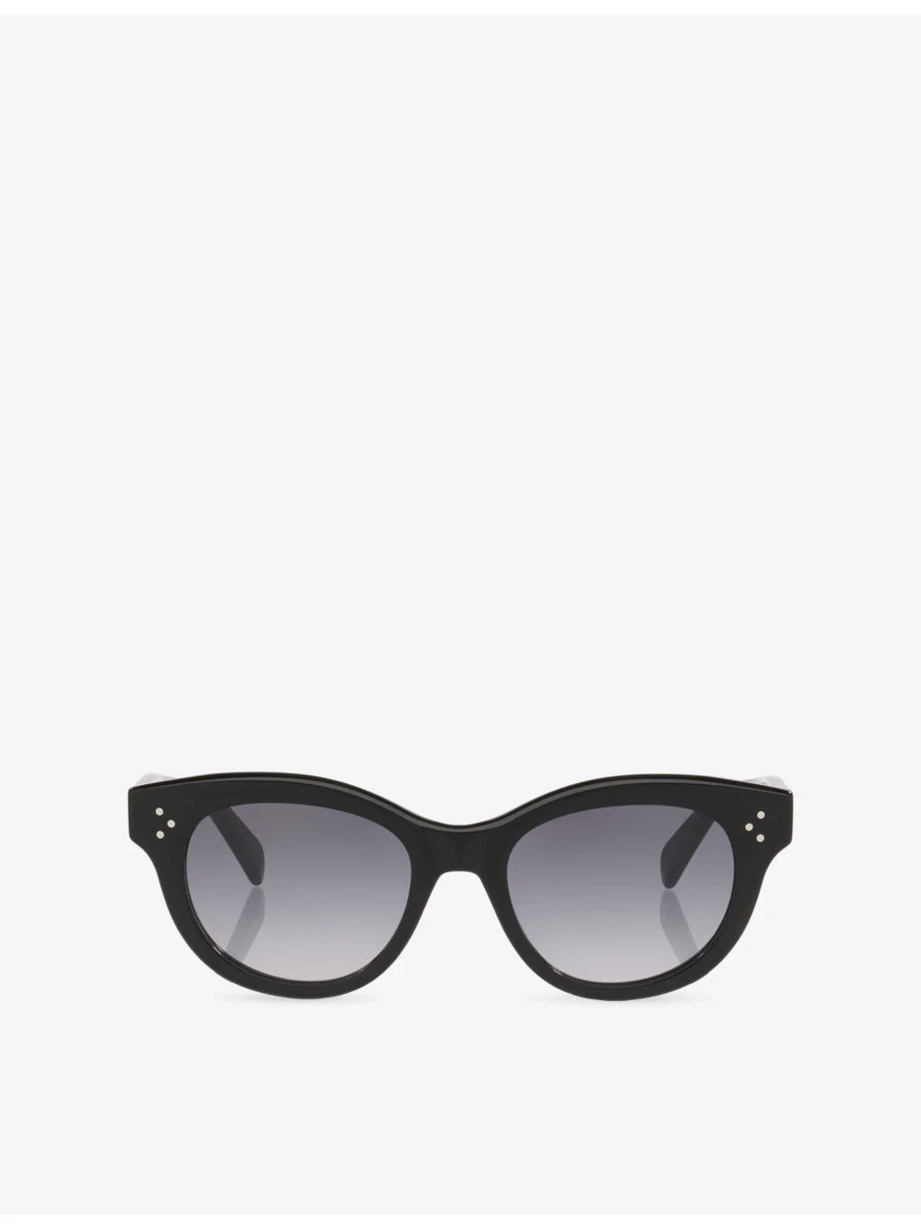CL40332I Round-Frame Acetate Sunglasses - 1