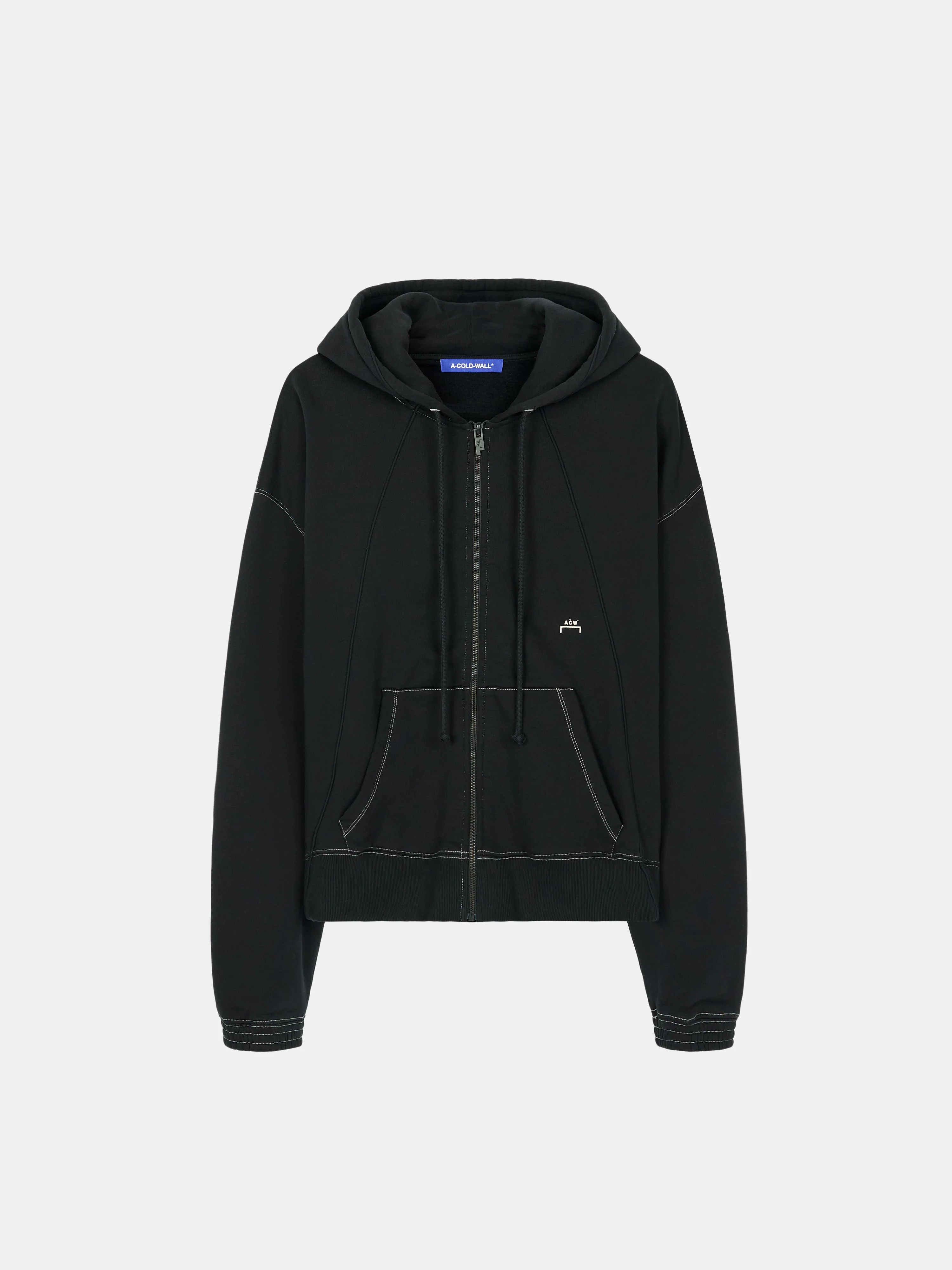 Millbank Zip Hoodie Onyx - 1
