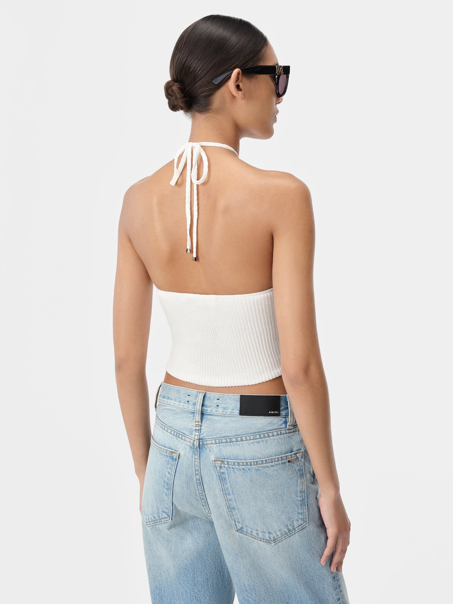 WOMEN'S AMIRI STACKED HALTER TOP - 4
