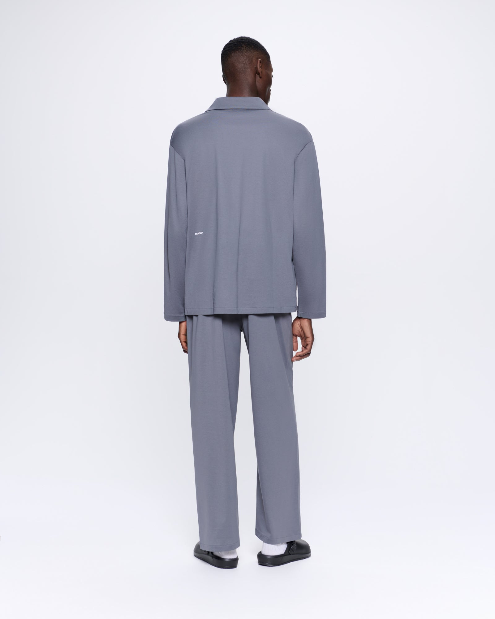 Mens 365 Lightweight Long Pyjama Set - Atmosphere Grey - 5