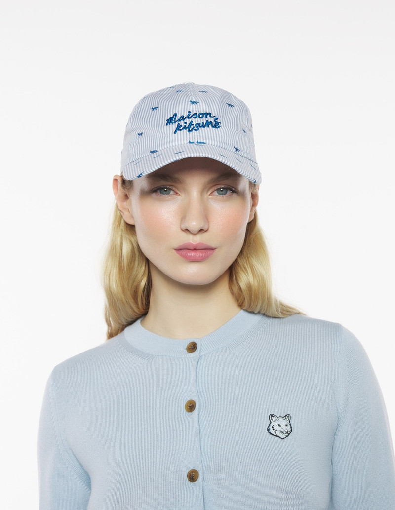 Maison Kitsuné PROFILE FOX STRIPED 6P CAP outlook