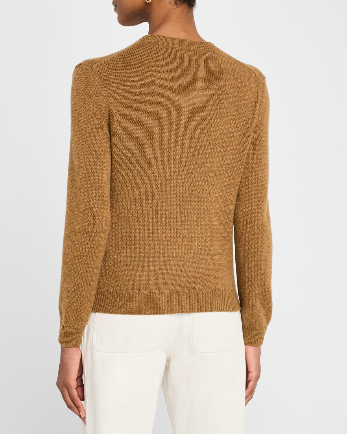 Fobello Crewneck Baby Cashmere Top - 3