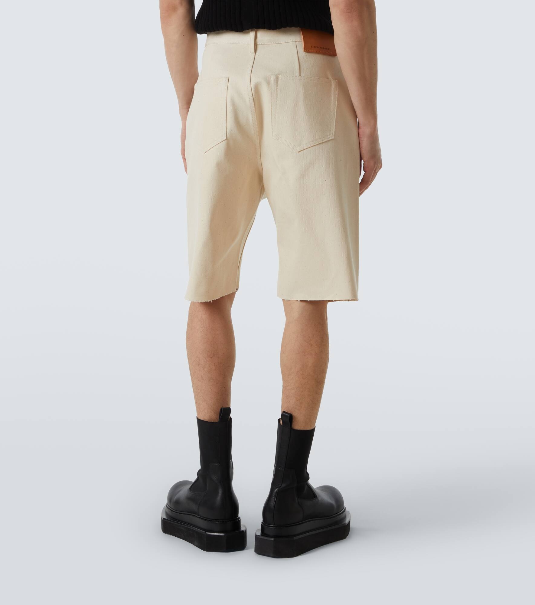 DRKSHDW denim shorts - 4
