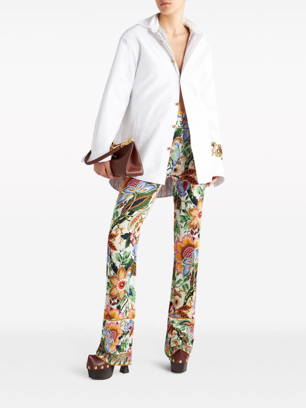 Etro Trousers White - 5
