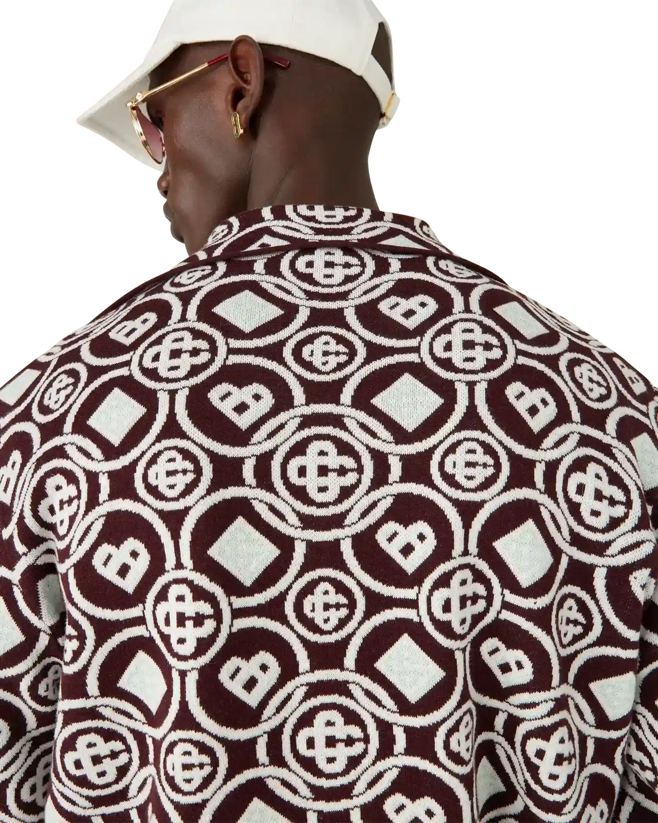 Monogram Cotton Knit Shirt | Casablanca Paris - 2