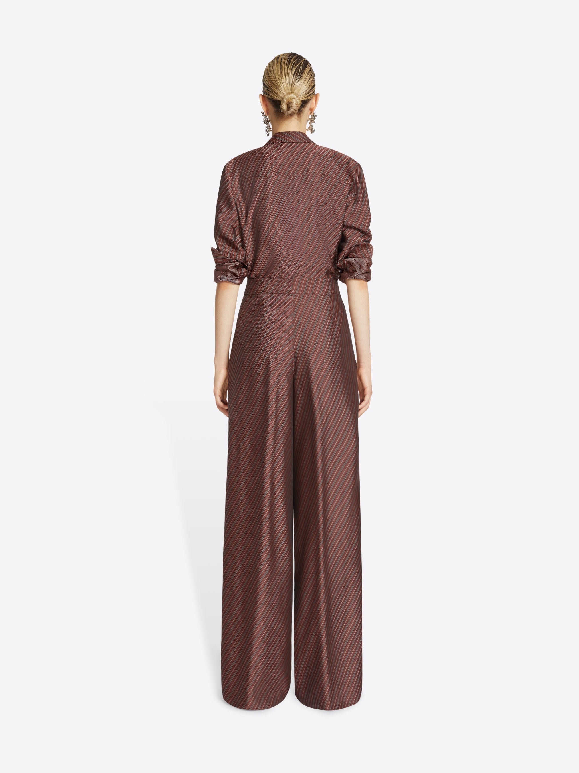 WIDE PLEATED PANTS - 4