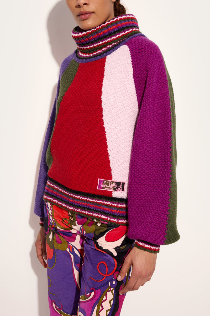 COLOR BLOCK SWEATER 5