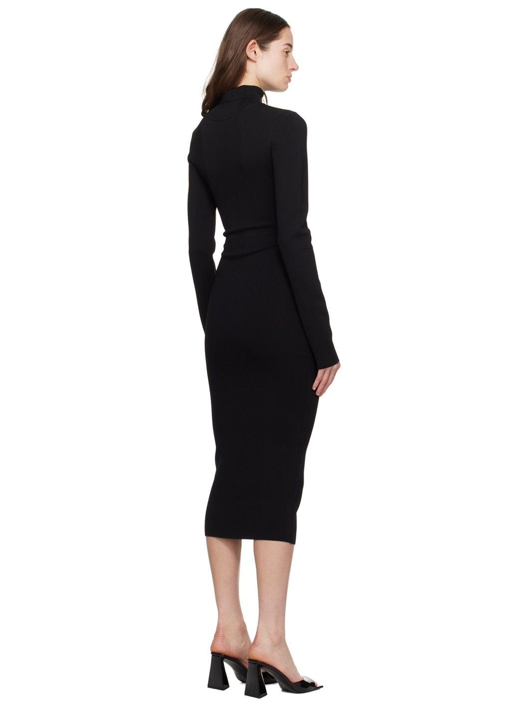Black Suno Maxi Dress - 3