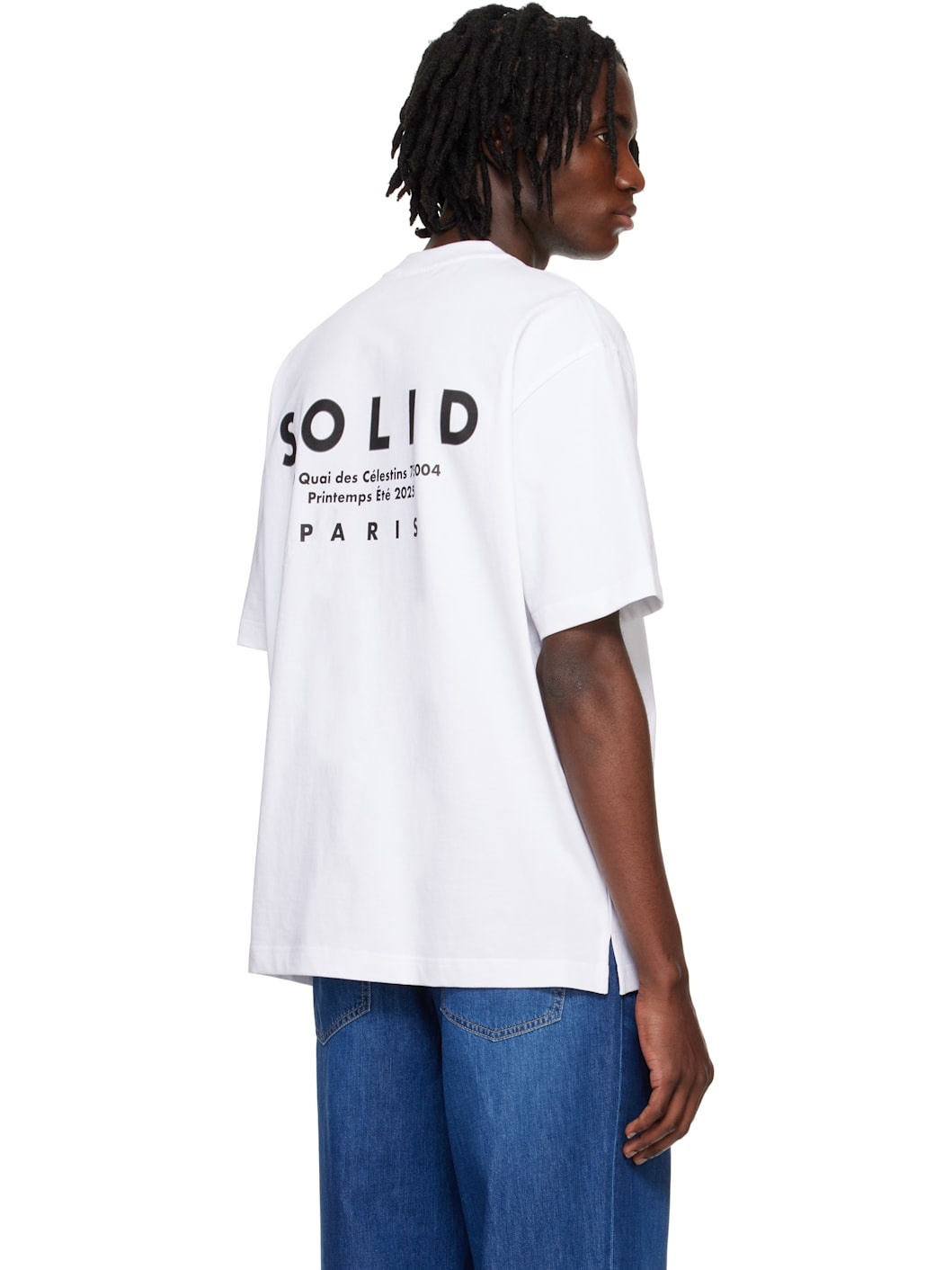 White 'Paris' T-shirt - 3