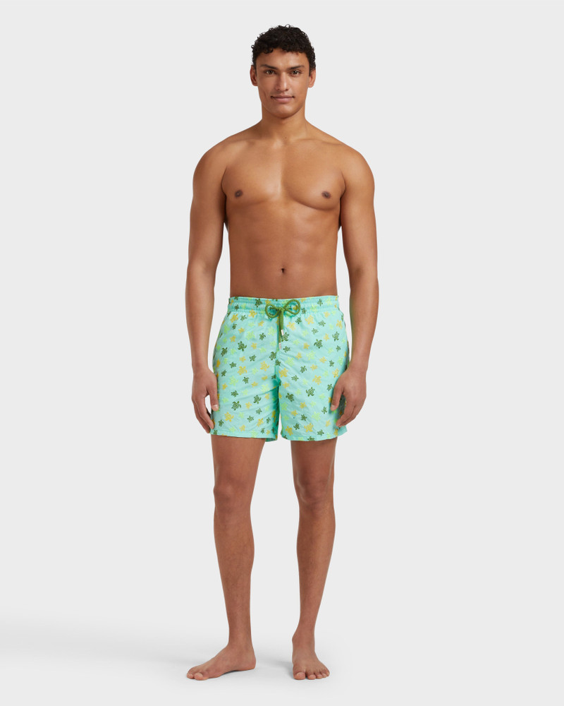 Vilebrequin MEN SWIM SHORTS EMBROIDERED MICRO RONDE DES TORTUES - LIMITED EDITION outlook