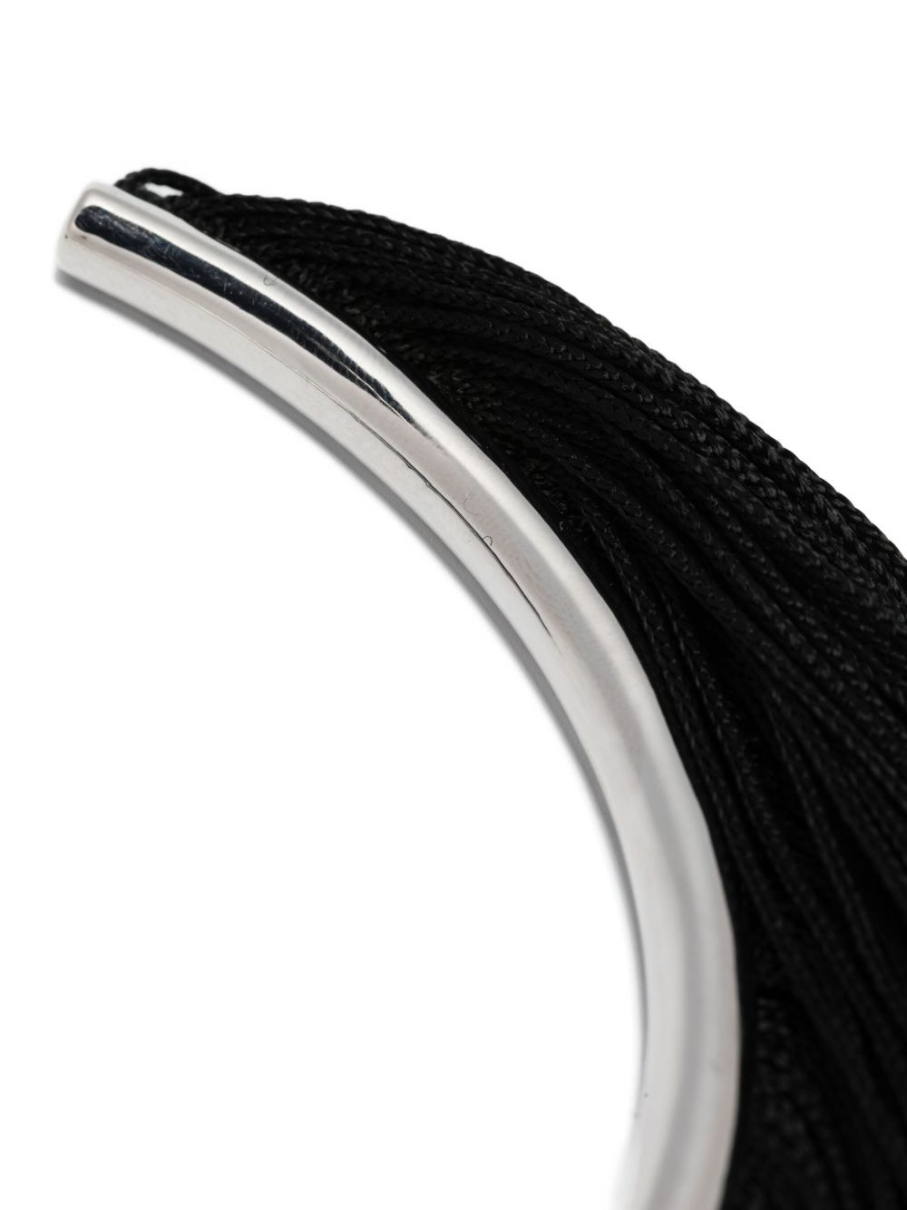 cord-fringe necklace - 3