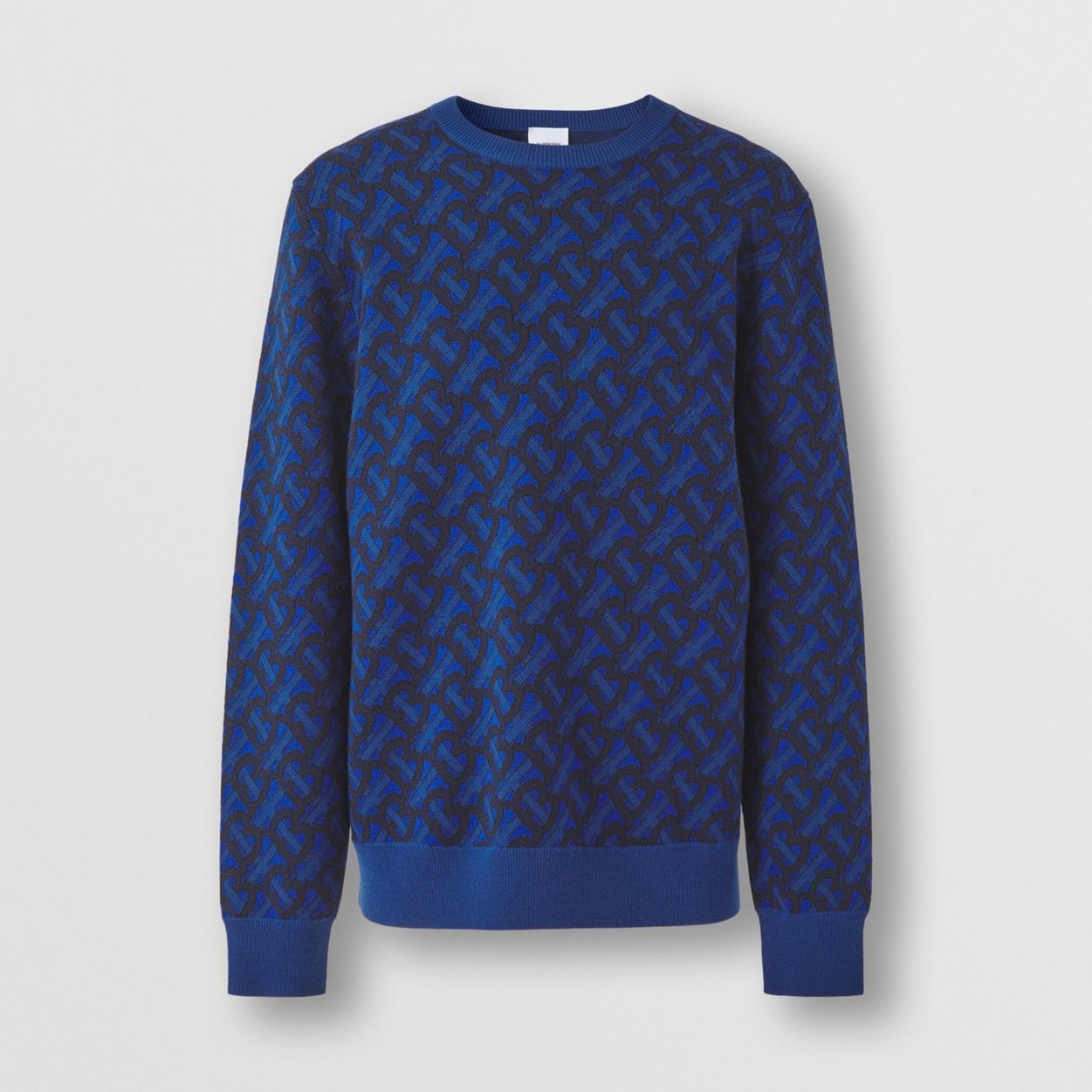 Monogram Wool Jacquard Sweater - 1