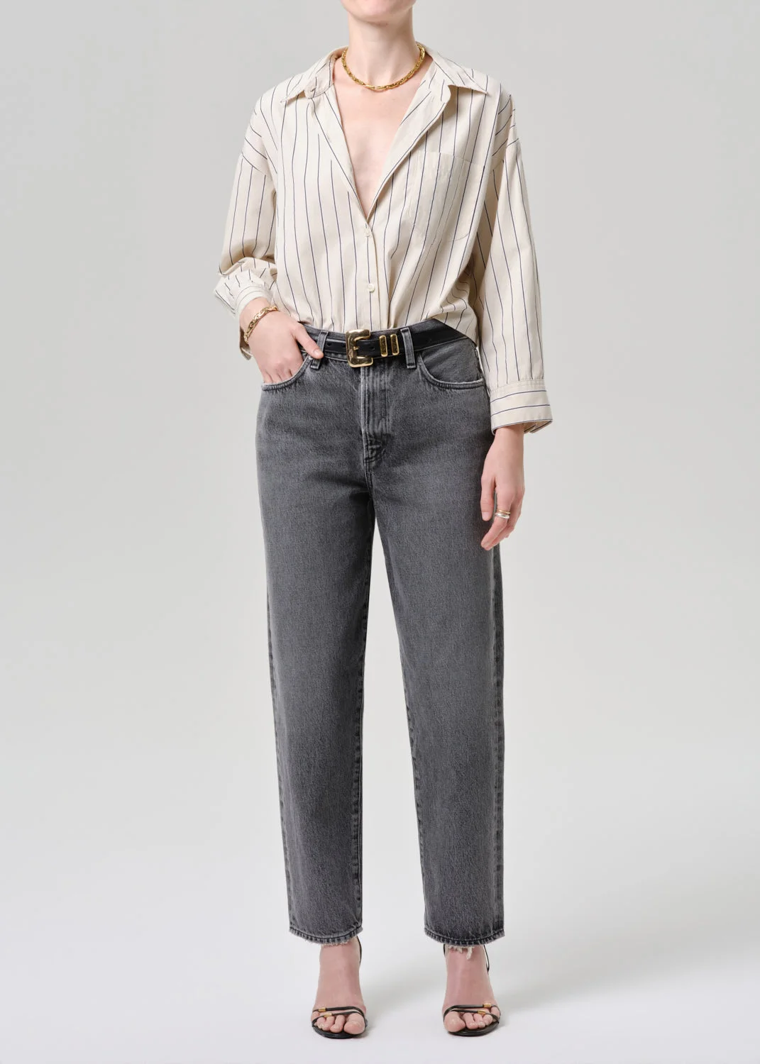 Petit Ami Shirt In Ramble Stripe - 1