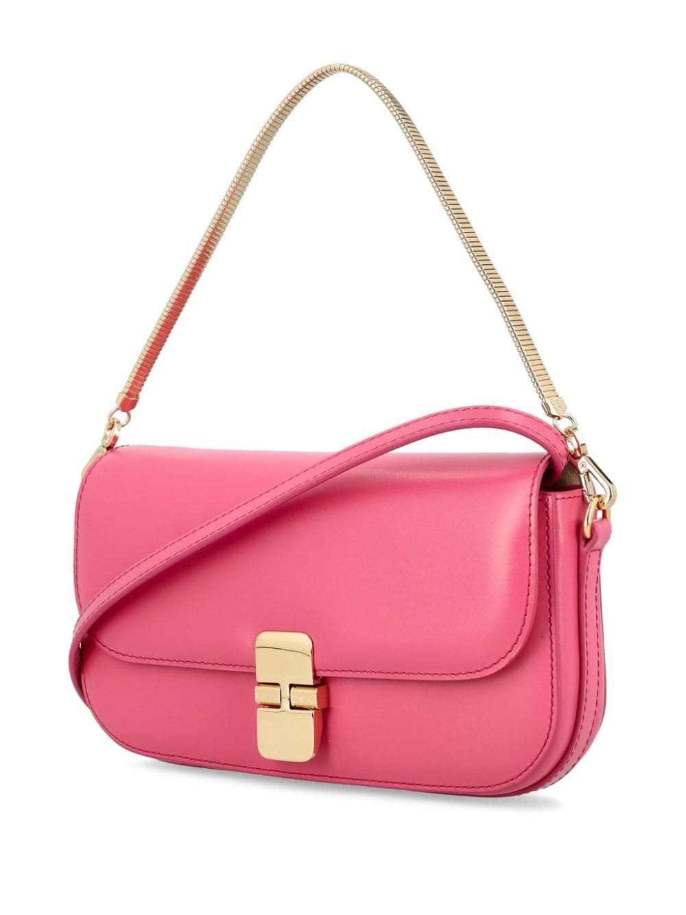 Grace Chaine leather clutch bag - 8