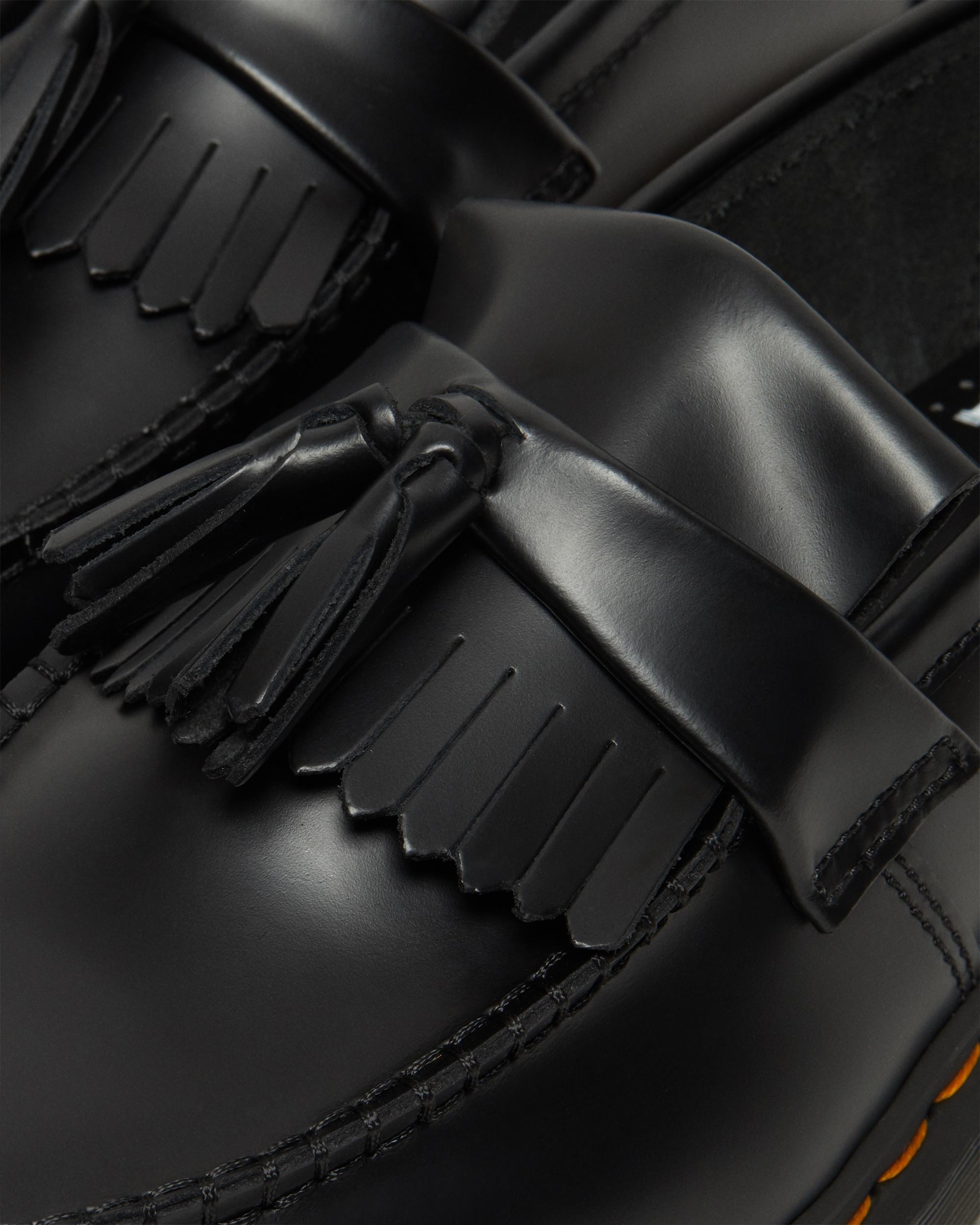 Adrian Bex Smooth Leather Tassel Loafers - 4
