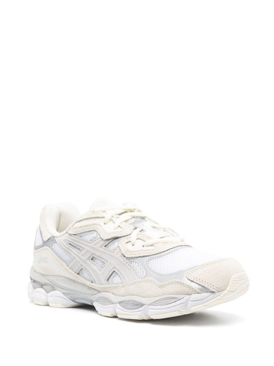 Asics layered low-top sneakers outlook