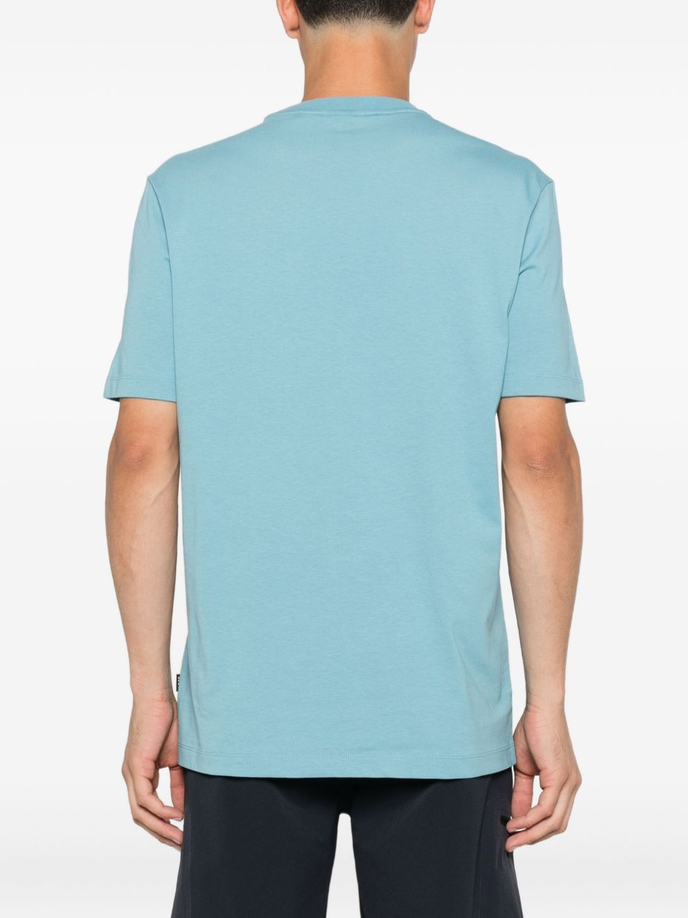 logo-embroidered T-shirt - 3